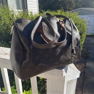 Louis Vuitton Speedy 30 Vintage Purse Handbag Tote Bag NEEDS REPAIR